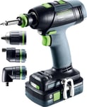 Festool sladdlös borr-/skruvdragare T 18+3 HPC 4.0 I-Set