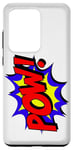 Coque pour Galaxy S20 Ultra Pow Comic Book Art Funny Geek Super Hero Cadeau Pop Art