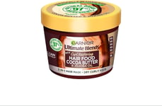 Garnier Hair Mask for Dry, Curly Hair | Cocoa Butter Hair Food Ultimate Blends 