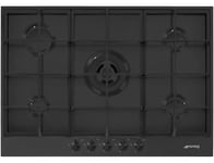 Gas hob with 5 burners from Smeg Classica - PV375MB