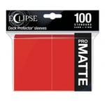 UP - Eclipse Matte Standard Sleeves: Apple Red (100 Sleeves)