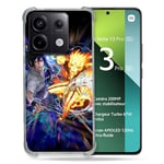 Cokitec Coque Renforcée pour Xiaomi Redmi Note 13 Pro 5G Manga Naruto VS