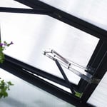 Metalcraft Fönsteröppnare Svart Automatisk fönsteröppnare till växthus 142-2-4