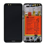 Huawei Honor 9 Lite Skärm med LCD Display med Batteri Original - Svart