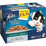 Felix As Good As It Looks Ocean Feasts In Jelly £4.25 (100g)