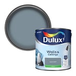 Dulux Walls & Ceilings Silk Emulsion Paint, Denim Drift, 2.5 Litres