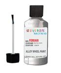 Alloy Wheel Repair Touch up Paint KIT Curbing Scratch CHIP Silver Black Gold (Blade Silver 226670 Ferrari)