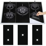 Serbia - 3Pcs Plaque de Cuisson à Gaz Protection en Téflon, Tapis de Cuisinière à Gaziniere Gaz Réutilisables, Protection d'écran Anti-adhésif,