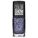 NEW Colour Show Nail Polish 7 Ml 337 Black Magic Apply A Clear Bas Free Shippin