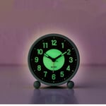 Silent Bedside Alarm Clock | Non~Ticking | Glow-in-the-Dark Bedroom Clock HOT