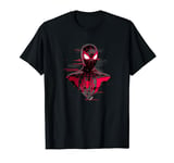 Marvel Spider-Man: Miles Morales Glitch Big Face T-Shirt