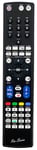 RM Series Remote Control Compatible with John Lewis 40JL9100