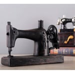 European Retro Nostalgic Sewing Machine Resin Crafts Ornaments Home Decorations Model Room Cafe Small Furnishings