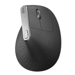 Logitech MX Vertical 4000DPI USB-C / Type-C + Unifying + Bluetooth Three-mode Ergonomic Wireless Vertical Optical Mouse (Black)