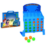 Connect 4 Shots 4 in a Line Game Connect Game Board Folding Bouncing Linking Shots Bounce Puzzle Toys Classic Fun Educational Family Games