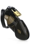 Rikers Locking Chastity Device Black