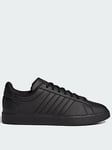 adidas Sportswear Mens Grand Court 2.0 Trainers - Black, Black, Size 10, Men