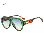 Solglasögon med rund ram Y2K Shades C6 C6 C6