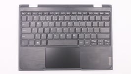 Lenovo Notebook 300e 2nd Keyboard Palmrest Top Cover Spanish Black 5CB0T45060