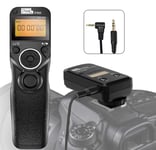 Pixel Wireless Timer Intervalometer TW-283 L1 Shutter Release Remote Control for Panasonic S1H, S1RM, S1R, S1M, S1, G95, G91, FZ10002, G9, GH5, G85, G81, GX8, GX7, GH4, FZ2500, FZ2000, FZ1000, FZ300