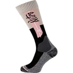L1 Premium Goods Crown Socks Chaussettes à Neige pour Femme Noir/Gris/Rose Taille M