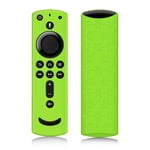 Remote Case/Cover for Fire TV Stick 4K, Protective Silicone Holder Anti Slip ShockProof for Fire TV Cube/Fire TV(3rd Gen) Compatible with All-New 2nd Gen Alexa Voice Remote Control (Green)