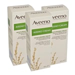 3x Aveeno Moisturising Cream 100ml - Active Colloidal Oatmeal Dry Skin Eczma