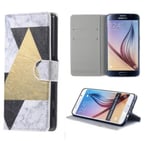 Plånboksfodral Samsung Galaxy S6 Edge Plus - Triangel