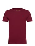 Polo Ralph Lauren Custom Slim Fit Jersey Crewneck T-Shirt Röd