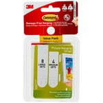 Command Medium and Large Picture Hanging Strips Value Pack 1