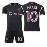 23-24 Miami Bortamatch 10 Messi International Major League Fotbollströja Set Barntröja Team Kit V 2PCS 20