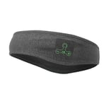 BICBLL Breathable Sports Headband Sleep Headphones with Bluetooth 5.1, Perfect for Jogging Walking Yoga(Ash)