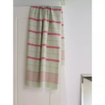 Extra stor Hamamhandduk XXL EGE 160x220 (Light Green/Fuchsia)