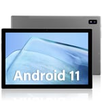 SGIN Tablette 10,1 Pouces 6 Go RAM 128 Go ROM (512 Go TF), Tablette Android 11, FHD 1920 x 1200 IPS, caméra 5 MP + 8 MP, WiFi Dual/Bluetooth 5.0/GPS + Batterie 7000 mAh (Gris)