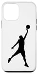 iPhone 12 mini Jumping Sports Basketball Game in Black Color Case