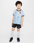 Portugal 2024 Stadium Away Younger Kids' Nike Football Replica 3-Piece Kit