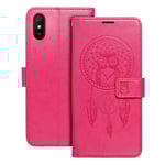 Xiaomi Redmi 9AT/9A Plånboksfodral Mezzo - Magenta