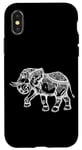 Coque pour iPhone X/XS Éléphant indien ornemental