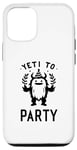 Coque pour iPhone 15 Pro Yeti To Party Christmas Ludique Joyful Holiday Vibes