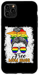 iPhone 11 Pro Max Free Mom Hugs LGBT Pride Flag Funny Pride Colors Case