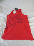 ASICS LADIES GRAPHIC HIBISCUS TANK TOP - SIZE XL - RRP £29.99 - NEW WITH TAGS
