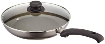 Judge Everyday JDAY038 Large Saute Pan Teflon Non-Stick Frying Pan 28cm with Stay-Cool Handle - 5 Year Guarantee