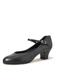 Capezio Phare Junior Chaussures Professionnelles pour Femme adaptées à de Nombreux Styles, Talons de Danse Confortables et offrant Un Bon Maintien, Noir, 38.5 EU