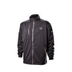 Wilson Staff Men's Golf Rain Jacket, STAFF MODEL RAIN JACKET, Polyester, Black, Size S, WGA700712SM