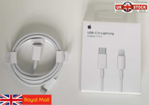 100% GENUINE ORIGINAL Apple iPhone 14 13 Charger Type C to Lightning Cable - 1M