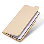 Dux Ducis Skin Pro Case for Samsung Galaxy S22 Flip Cover - Guld