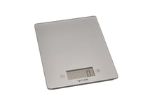 Taylor Pro Glass Digital Kitchen Pewter Weighing Scales- Metallic Gray- 17cm