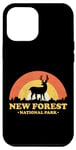 Coque pour iPhone 15 Pro Max New Forest Parc National Angleterre - Paradis naturel
