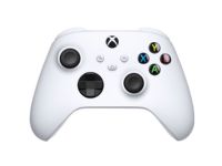 Microsoft Xbox Wireless Controller White, Gamepad, Xbox Series S, Xbox Series X, Xbox One, Xbox One S, Xbox One X, Tilbakeknapp, D-pute, Menyknapp, Modusknapp, Alternativer-knapp, Startknapp, Vibrasjon av/på-knapp, Analog/digital, Ledning & Trådløs, Bluetooth/USB