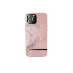 Richmond & Finch Coque de Protection complète Compatible avec iPhone 12 Pro Max, en marbre Rose, 6,7"